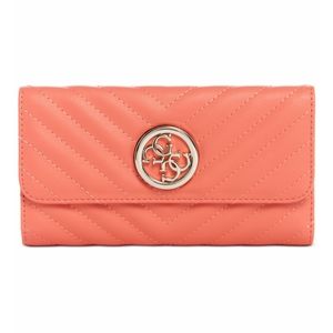 Guess trifold clutch wallet